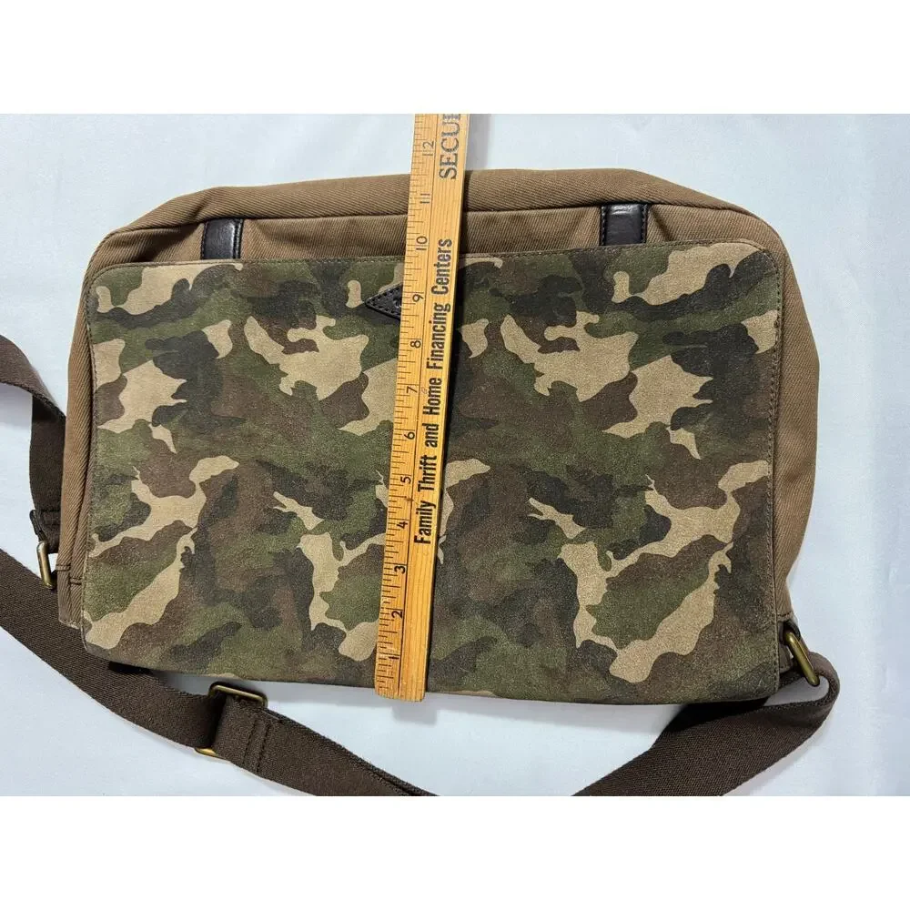 Fossil Terrain EW Camouflage Messenger Bag Laptop Case